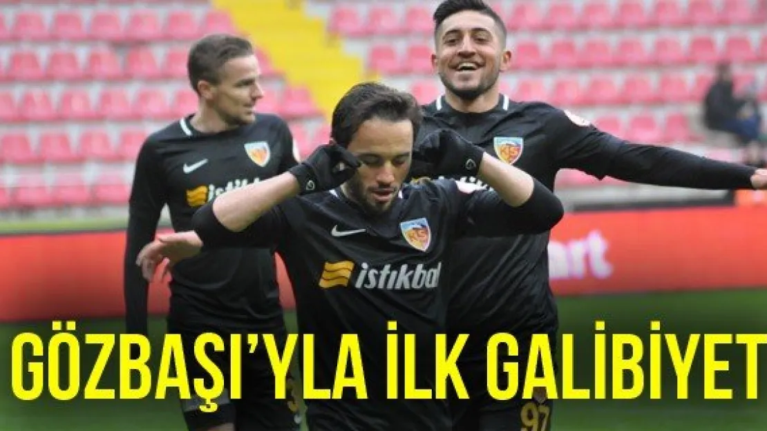 GÖZBAŞI'YLA İLK GALİBİYET