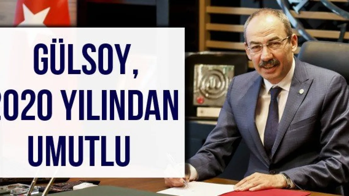 Gülsoy, 2020 yılından umutlu