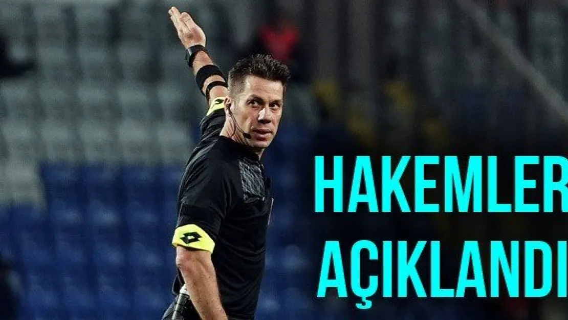 Hakemler Açıklandı