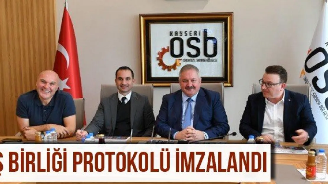 İş birliği protokolü imzalandı