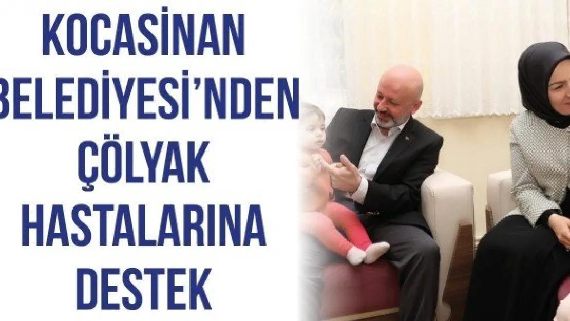 Kocasinan Belediyesi'nden çölyak hastalarına destek