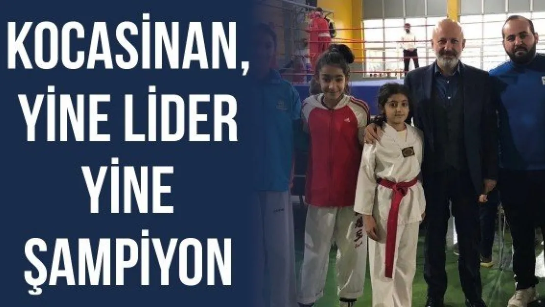 Kocasinan, yine lider yine şampiyon