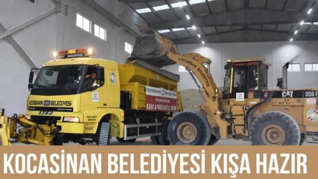 Kocasinan Belediyesi kışa hazır