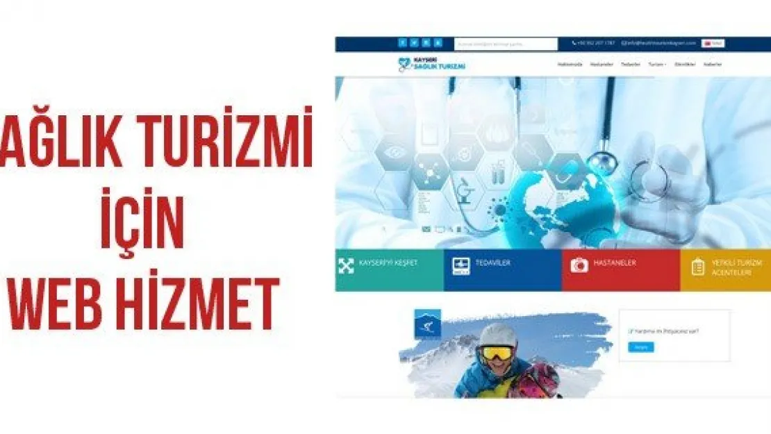 Sağlık turizmi için web hizmet
