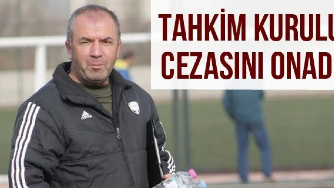 Tahkim Kurulu Cezasını Onadı