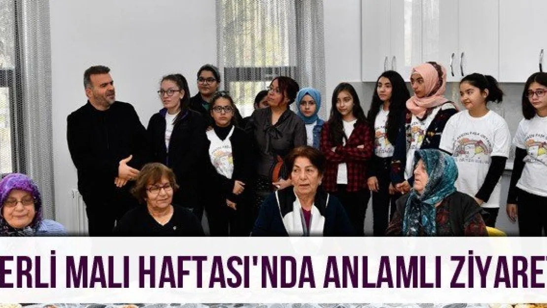 Yerli Malı Haftası'nda anlamlı ziyaret