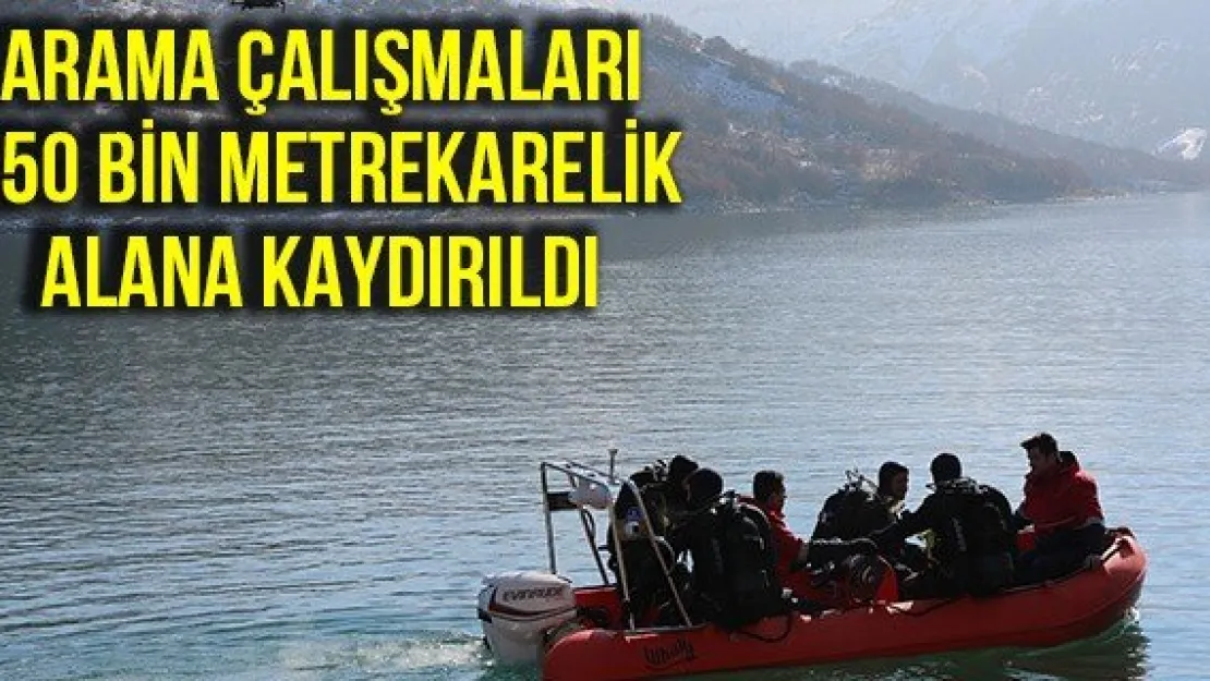 Arama Çalışmaları 750 Bin Metrekarelik Alana Kaydırıldı