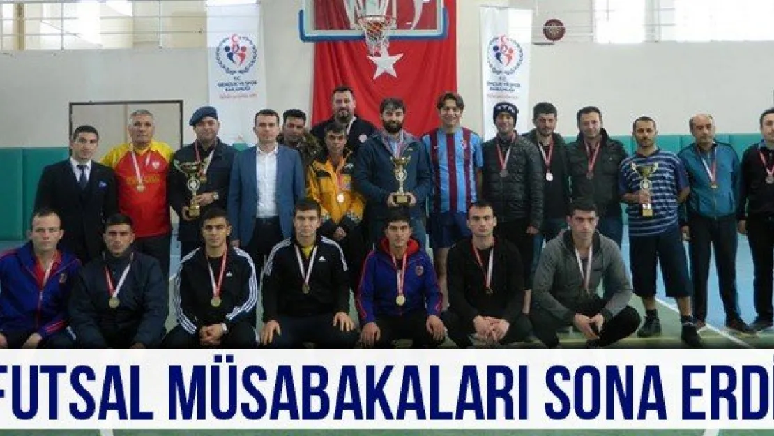 Futsal müsabakaları sona erdi