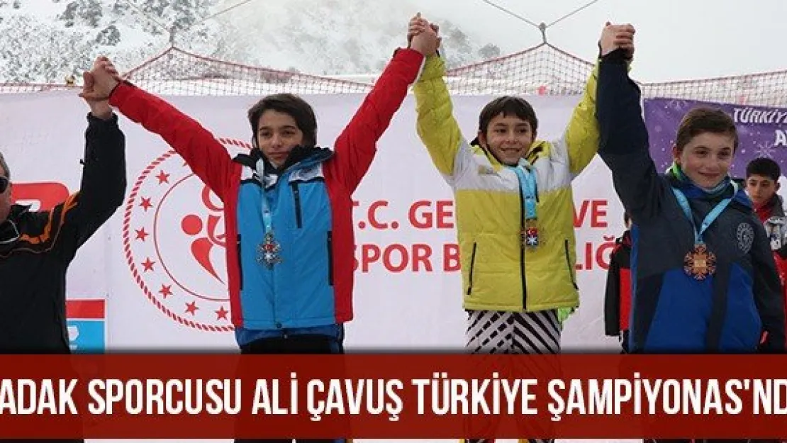 HADAK Sporcusu Ali Çavuş Türkiye Şampiyonas'nda