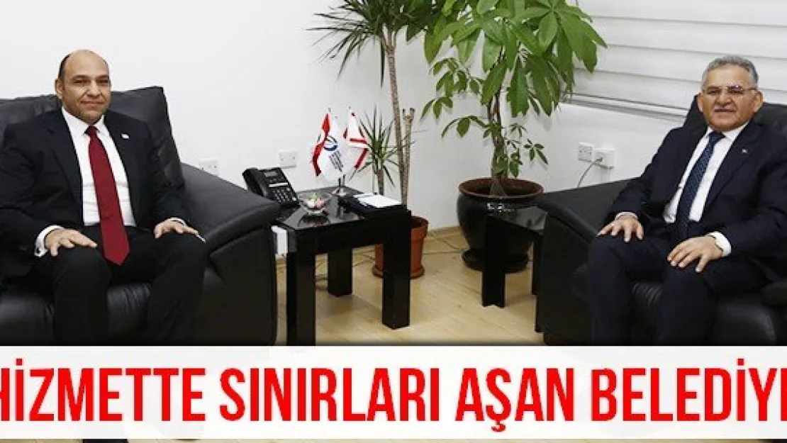 Hizmette sınırları aşan belediye