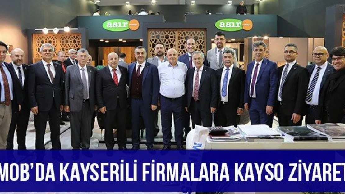 İMOB'da Kayserili Firmalara KAYSO Ziyareti