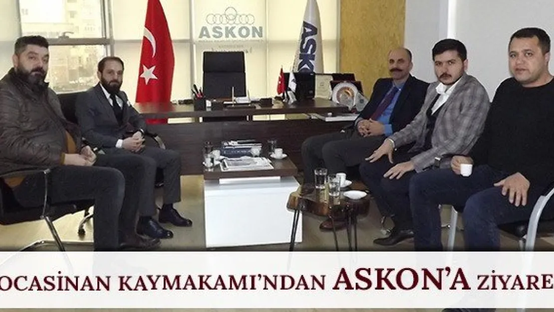 Kocasinan Kaymakamı'ndan ASKON'a ziyaret