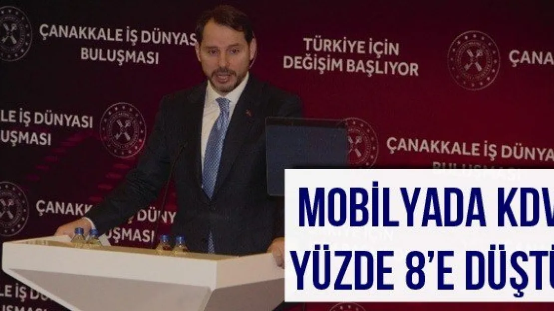 Mobilyada KDV yüzde 8'e düştü