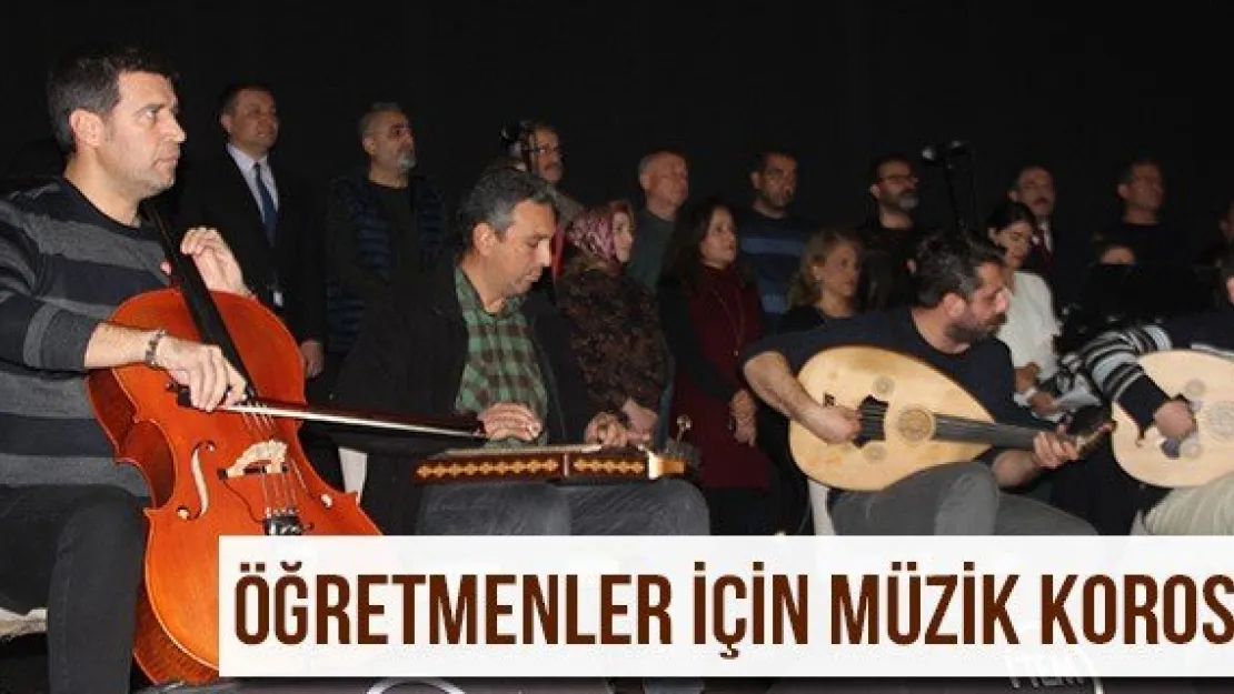 Öğretmenler için müzik korosu
