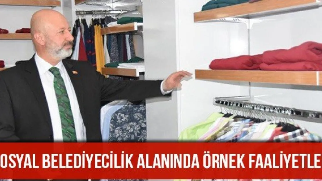 Sosyal Belediyecilik Alanında Örnek Faaliyetler