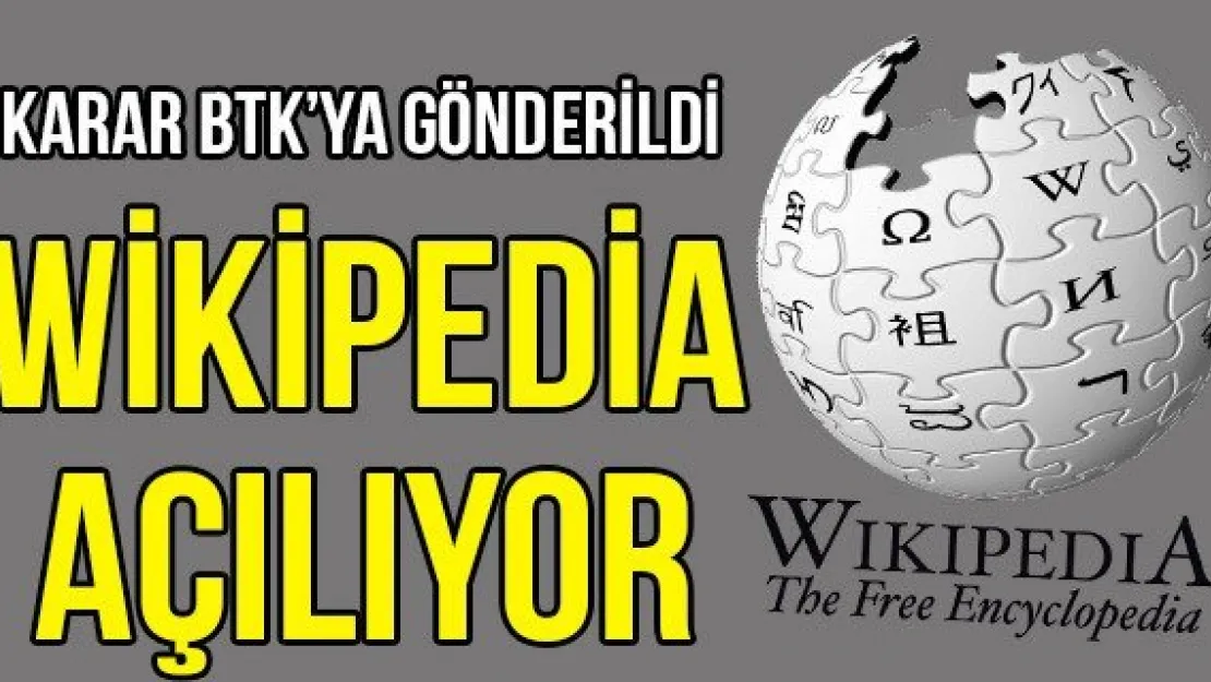 Wikipedia Açılıyor