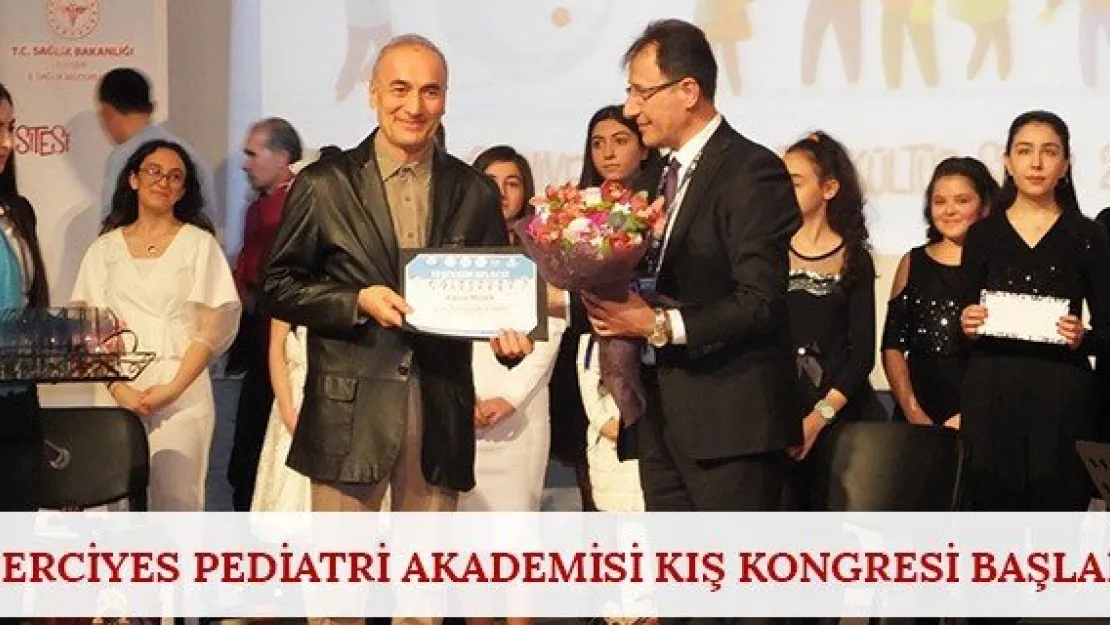 6. Erciyes Pediatri Akademisi Kış Kongresi başladı