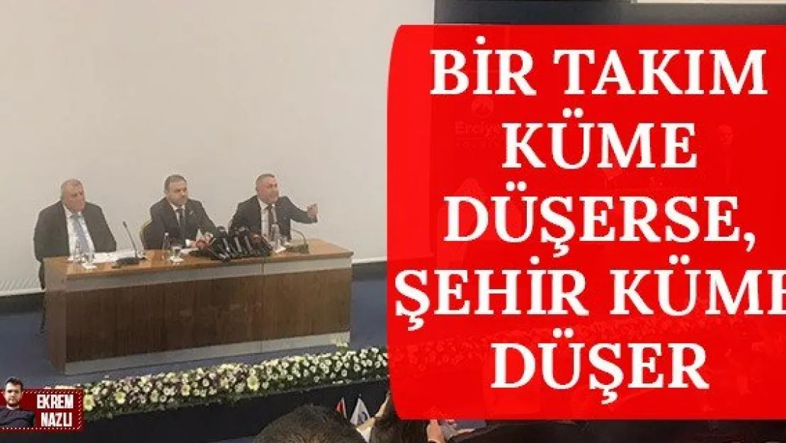 Bir Takım Küme Düşerse, Şehir Küme Düşer