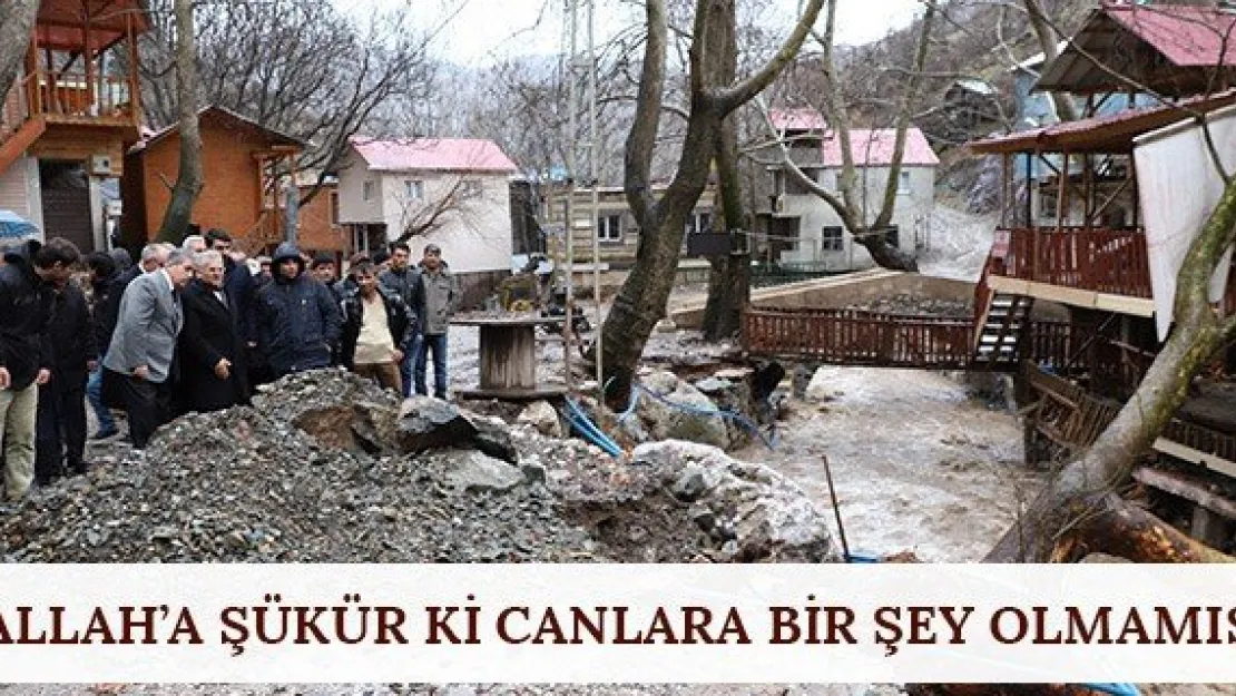 Büyükkılıç: &quotAllah'a şükür ki canlara bir şey olmamış"