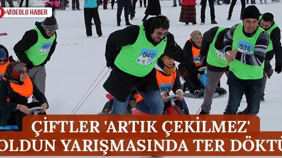 Çiftler 'Artık Çekilmez' oldun yarışmasında ter döktü