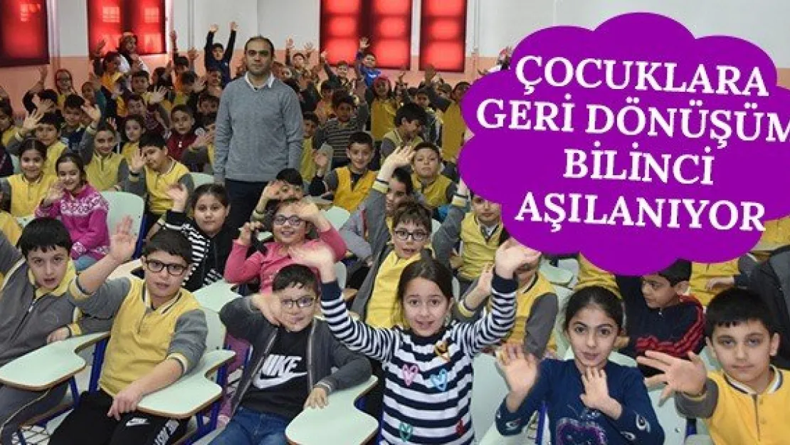 Çocuklara geri dönüşüm bilinci aşılanıyor