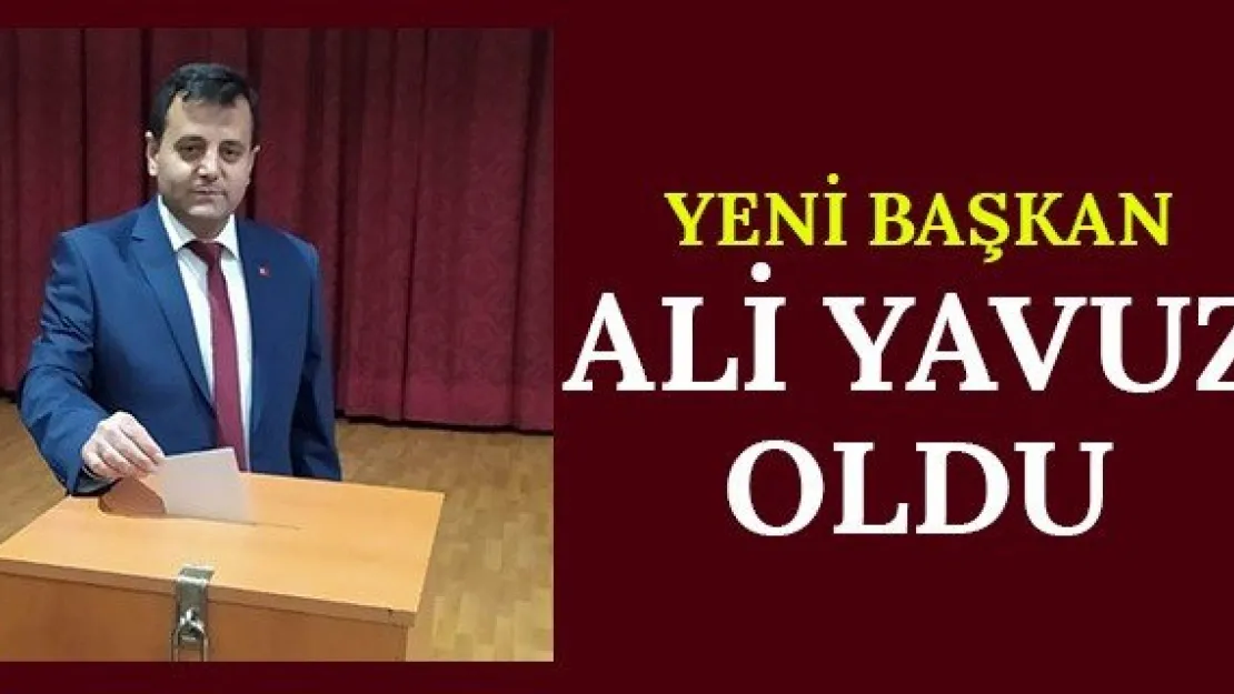 Yeni Başkan Ali Yavuz Oldu