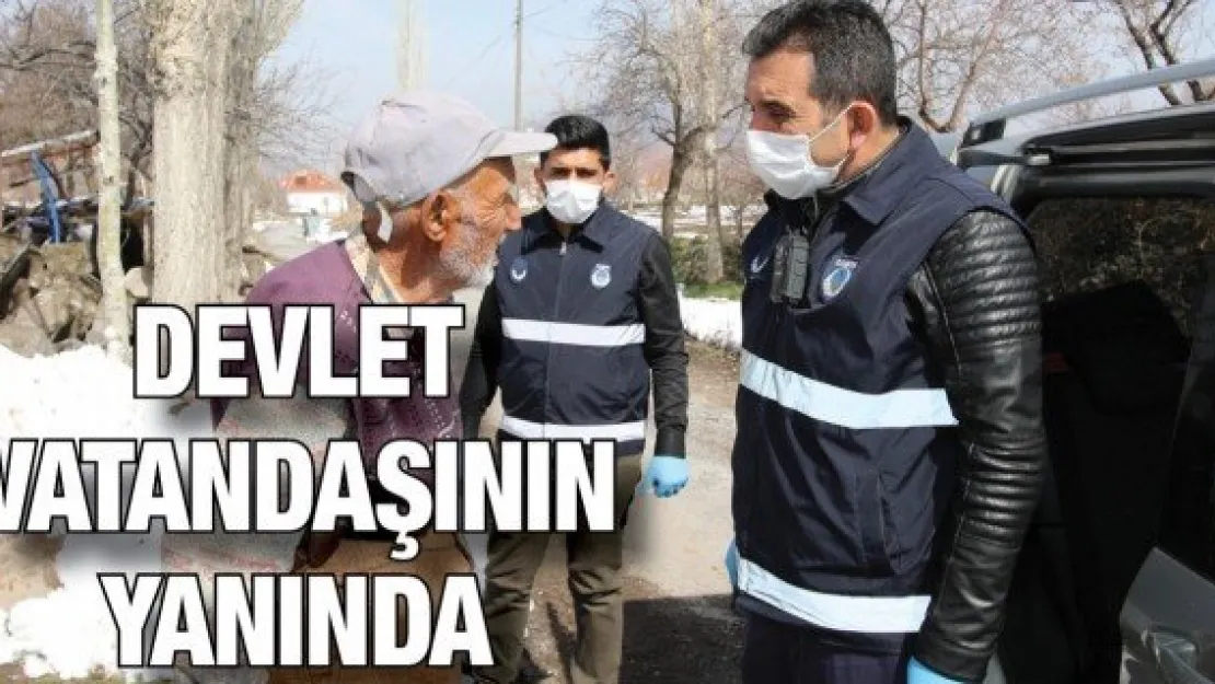 Devlet vatandaşının yanında