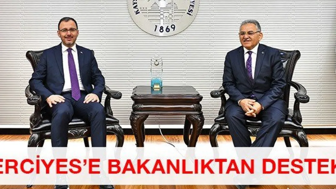 Erciyes'e Bakanlıktan Destek