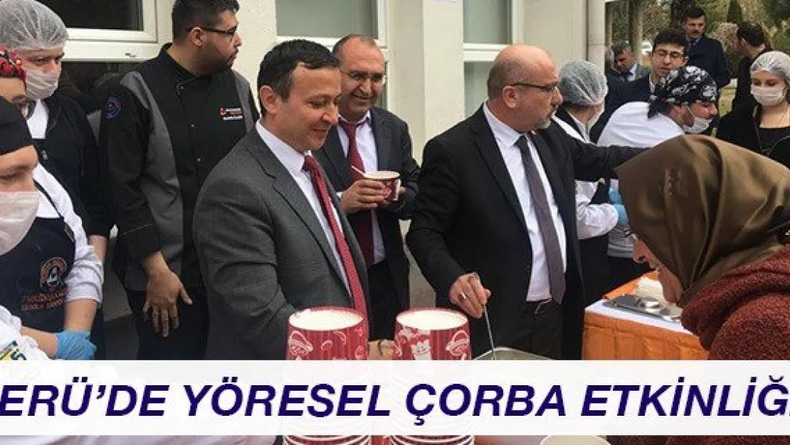 ERÜ'de Yöresel Çorba Etkinliği