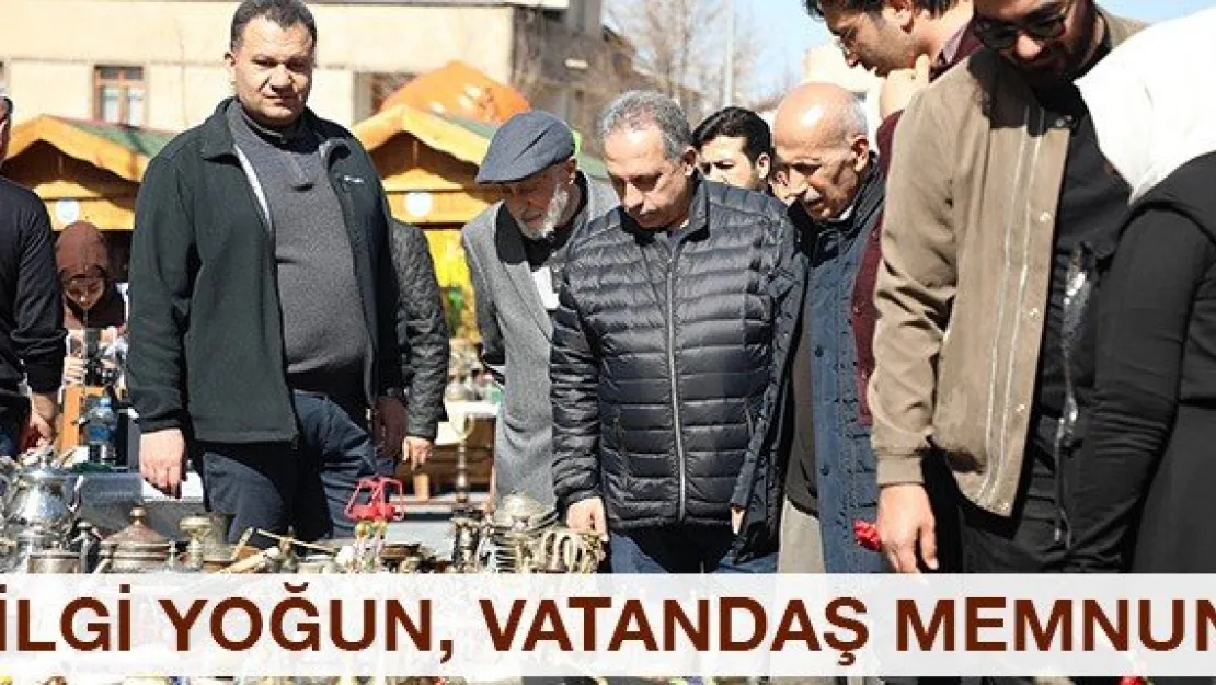 İLGİ YOĞUN, VATANDAŞ MEMNUN