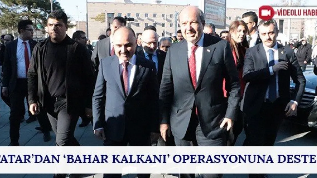 Tatar'dan 'Bahar Kalkanı' operasyonuna destek