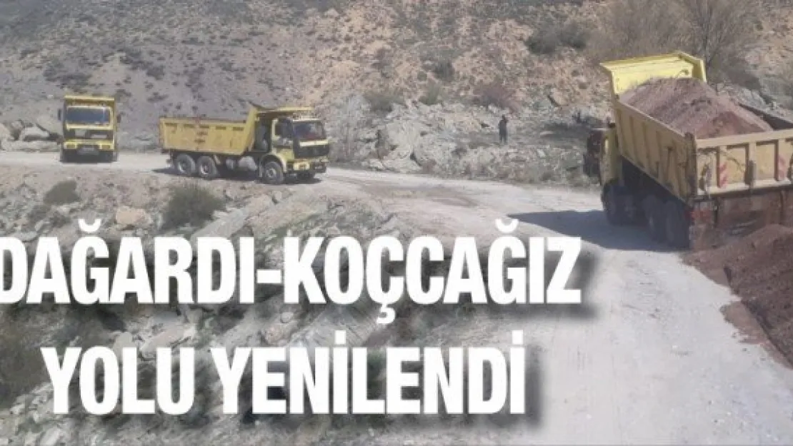 Dağardı-Koçcağız yolu yenilendi