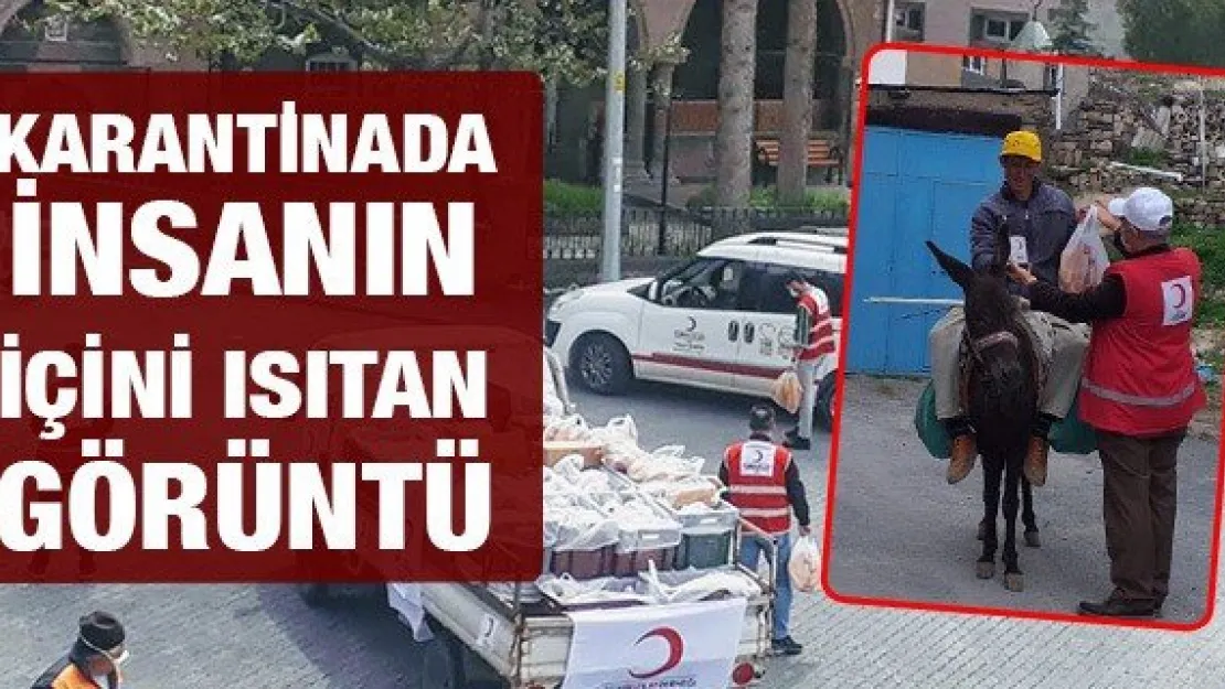 Karantinada İnsanın İçini Isıtan Görüntü
