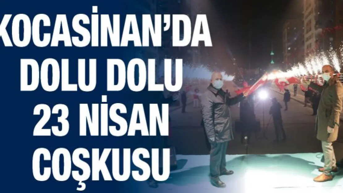 Kocasinan'da dolu dolu 23 Nisan coşkusu