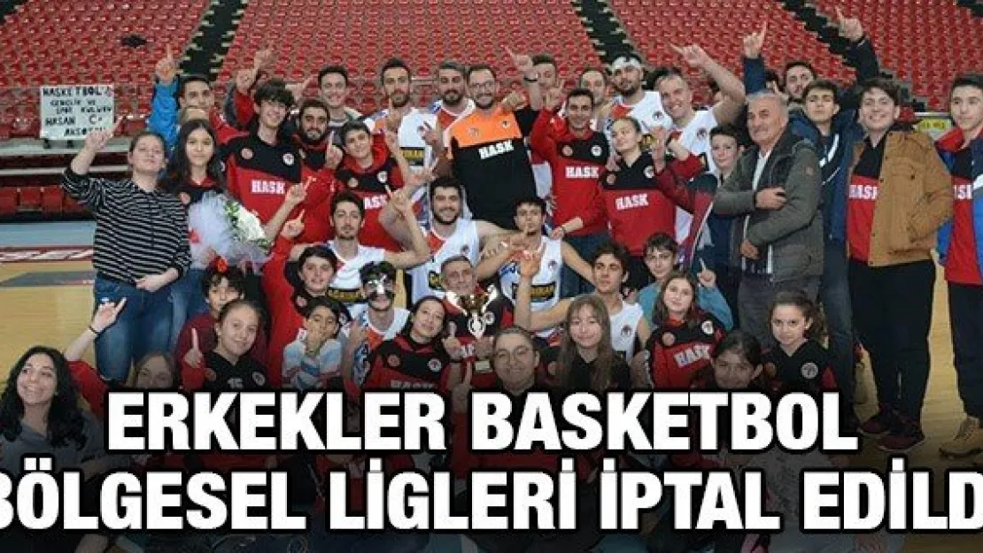 Erkekler Basketbol Bölgesel Ligleri iptal edildi