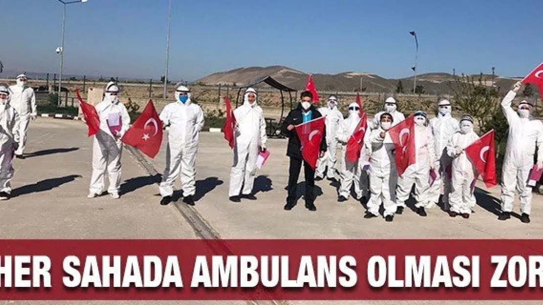 Eskici: Her sahada ambulans olması zor