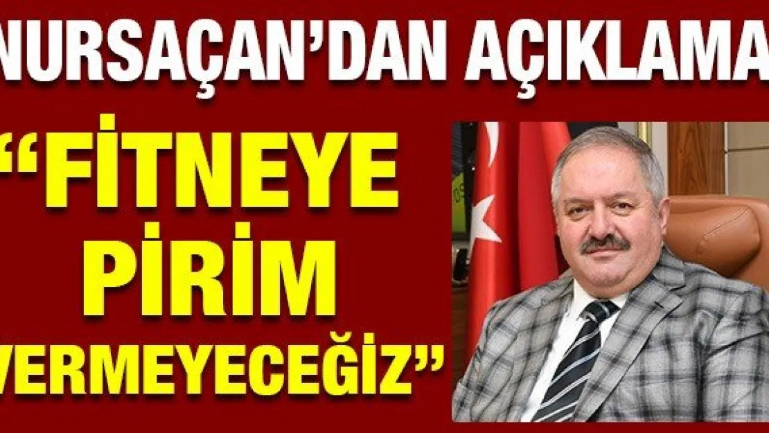 'Fitneye pirim vermeyeceğiz'