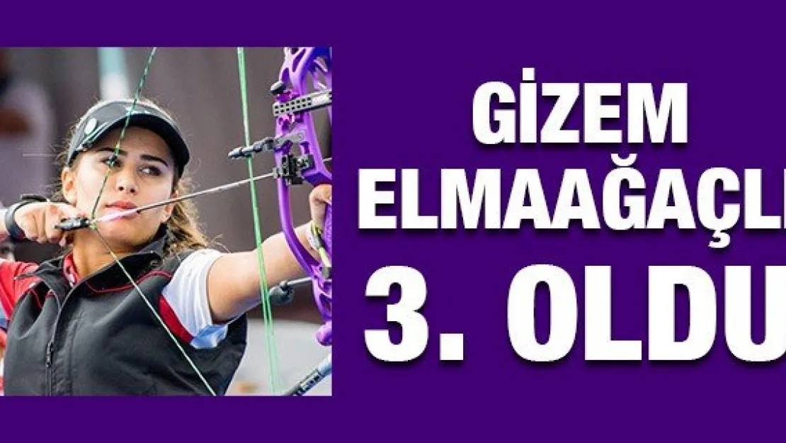 Gizem Elmaağaçlı 3. Oldu