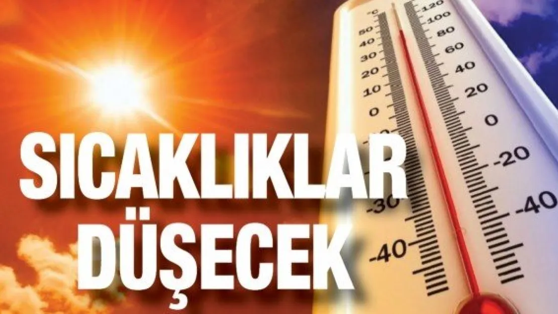 Sıcaklıklar düşecek