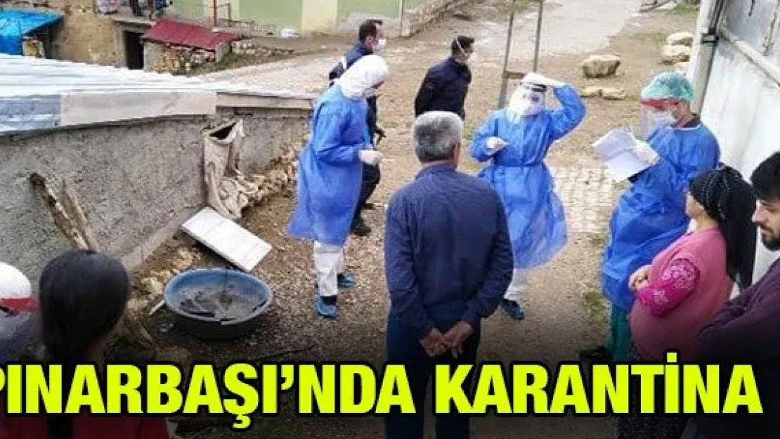 Yukarıborandere köyünde 6 ev karantina altına alındı