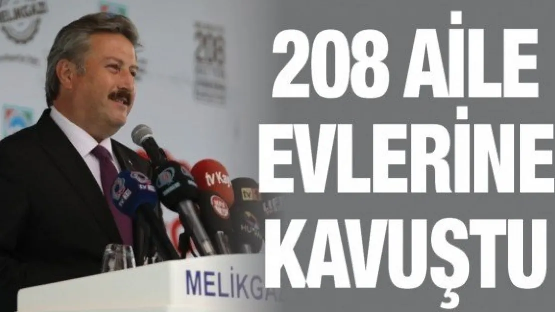 208 aile evlerine kavuştu