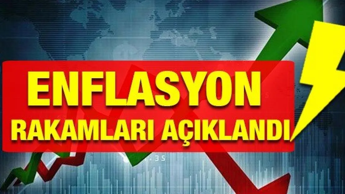 Enflasyon rakamları açıklandı