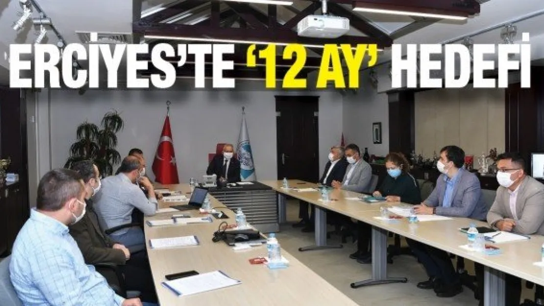 Erciyes'te ཈ ay' hedefi