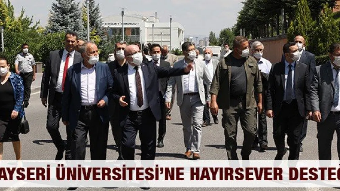 Kayseri Üniversitesi'ne Hayırsever Desteği