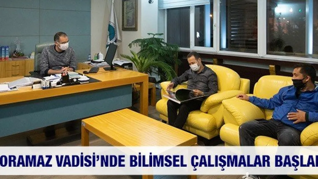 Koramaz Vadisi'nde bilimsel çalışmalar başladı