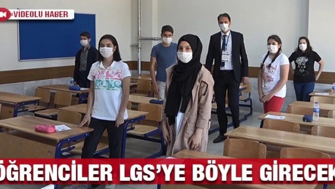 Öğrenciler LGS'ye böyle girecek