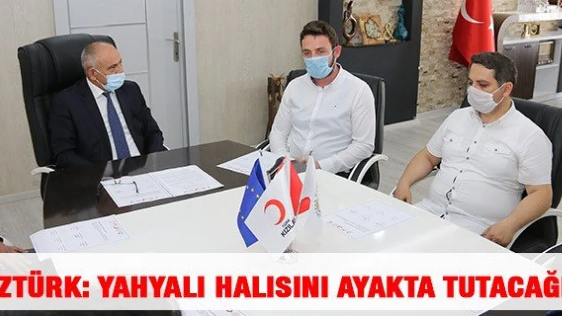 Öztürk: Yahyalı halısını ayakta tutacağız