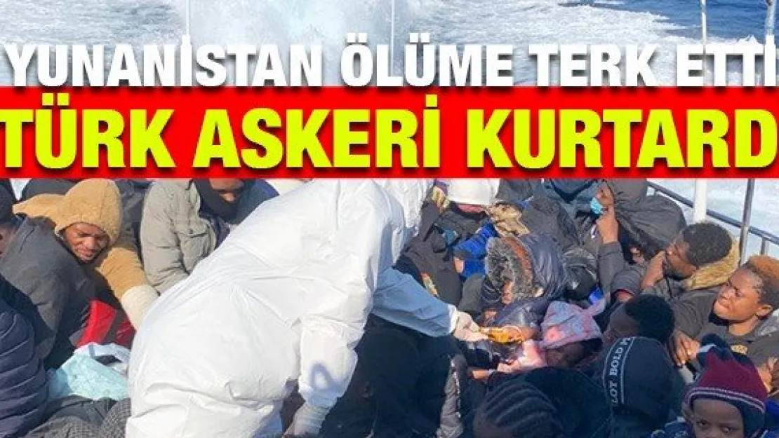 Yunanistan ölüme terk etti, Türk askeri kurtardı