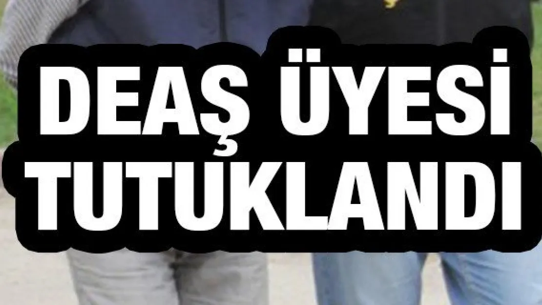 DEAŞ üyesi tutuklandı