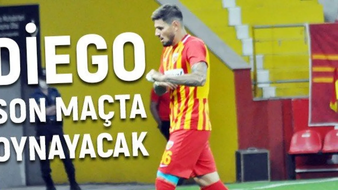 Diego son maçta oynayacak